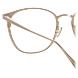 Linda Farrow - Occhiali da Vista Xate Rectangular in Marrone - LFL1235C3OPT - Linda Farrow Eyewear