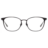 Linda Farrow - Occhiali da Vista Xate Rectangular in Nero Oro Bianco - LFL1235C2OPT - Linda Farrow Eyewear