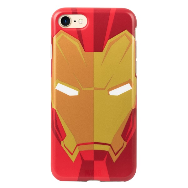 Tribe - Iron Man - Star Wars - Cover iPhone 8 / 7 - Custodia Smartphone - TPU - Protezione Lati e Posteriore
