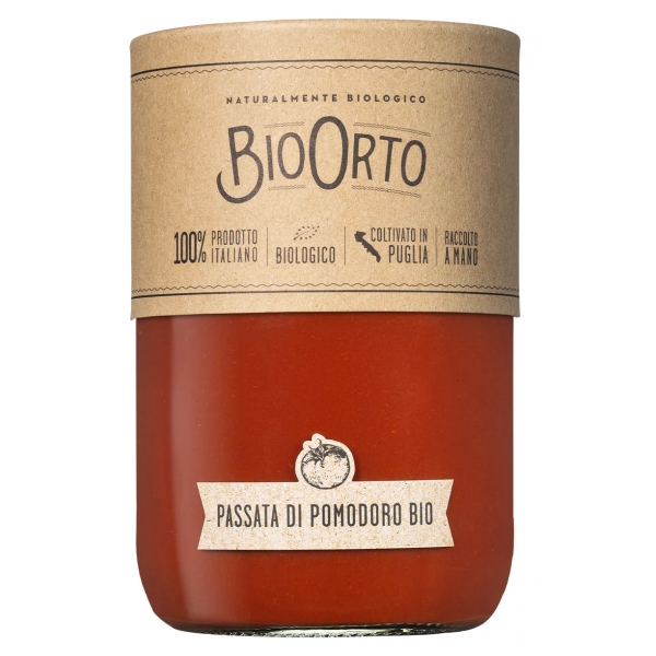 BioOrto - Passata di Pomodoro Bio - Conserve Biologiche - 1 kg