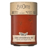 BioOrto - Organic Arrabbiata Sauce - Organic Preserved Foods - 350 g
