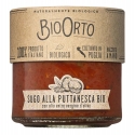 BioOrto - Organic Puttanesca Sauce - Organic Preserved Foods - 185 g