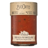 BioOrto - Organic Puttanesca Sauce - Organic Preserved Foods - 350 g