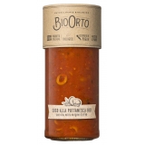 BioOrto - Organic Puttanesca Sauce - Organic Preserved Foods - 550 g