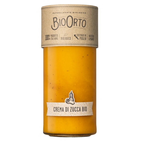 BioOrto - Organic Pumpkin Cream - Organic Preserved Foods - 550 g