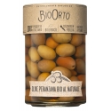 BioOrto - Natural Organic Peranzana Olives - Organic Preserved Foods - 350 g