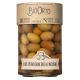 BioOrto - Olive Peranzana Bio al Naturale - Conserve Biologiche - 350 g
