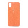 Ammoment - Razza in Arancione - Cover in Pelle - iPhone X