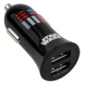 Tribe - Darth Vader - Star Wars - Car Charger Double - Fast Car Charge - USB Charger - iPhone, iPad, Tablet, Samsung, Smartphone
