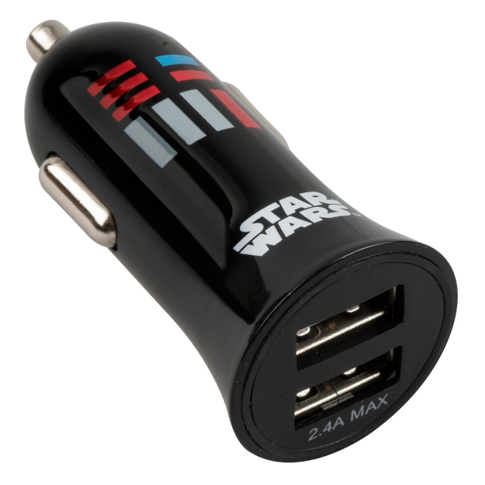Tribe - Darth Vader - Star Wars - Caricatore da Auto Doppio - Fast Car  Charger - Caricatore USB - iPhone, iPad, Tablet - Avvenice