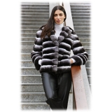 Jade Montenapoleone - Giacca in Cincillà Amanda - Pellicce - Luxury Exclusive Collection