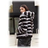 Jade Montenapoleone - Amanda Chinchilla Jacket - Fur Coat - Luxury Exclusive Collection