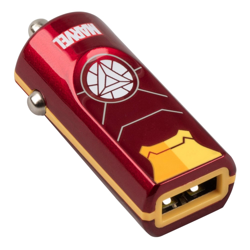 Tribe - Iron Man - Marvel - Car Charger - Fast Car Charge - USB