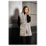 Jade Montenapoleone - Barbara Cashmere Vest with Mink - Fur Coat - Luxury Exclusive Collection