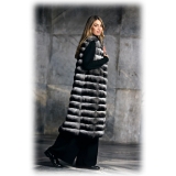 Jade Montenapoleone - Alessandra Chinchilla Vest - Fur Coat - Luxury Exclusive Collection