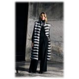 Jade Montenapoleone - Alessandra Chinchilla Vest - Fur Coat - Luxury Exclusive Collection