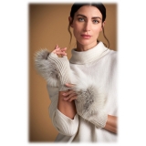 Jade Montenapoleone - Gaia Gloves - Fur Coat - Luxury Exclusive Collection