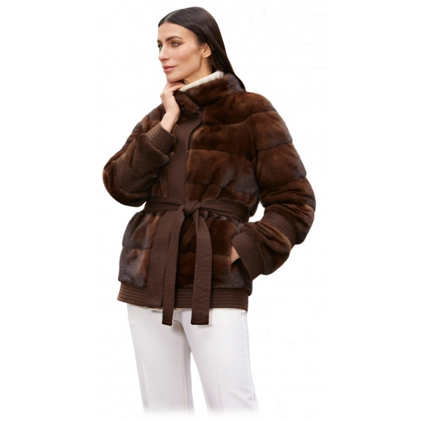 Jade Montenapoleone - Betty Mink Fur - Fur Coat - Luxury Exclusive Collection