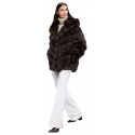 Jade Montenapoleone - Megan Sable Fur - Fur Coat - Luxury Exclusive Collection