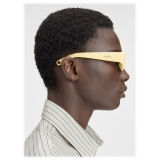 Jacquemus - Occhiali da Sole - Les Lunettes Ovalo - Giallo Pallido - Luxury - Jacquemus Eyewear