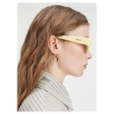 Jacquemus - Occhiali da Sole - Les Lunettes Ovalo - Giallo Pallido - Luxury - Jacquemus Eyewear