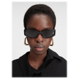 Jacquemus - Sunglasses - Les Lunettes Ovalo - Black - Luxury - Jacquemus Eyewear