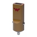 Tribe - Wonder Woman - DC Comics - Car Charger - Fast Car Charge - USB Charger - iPhone, iPad, Tablet, Samsung, Smartphone