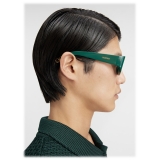 Jacquemus - Occhiali da Sole - Les Lunettes Pilota - Verde Scuro - Luxury - Jacquemus Eyewear