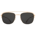 Mykita - Nor - Lite - Champagne Gold Dark Grey - Metal Collection - Sunglasses - Mykita Eyewear