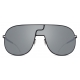 Mykita - Studio 12.1 - Mykita Studio - Nero Corvino Argento Flash - Metal Collection - Occhiali da Sole - Mykita Eyewear