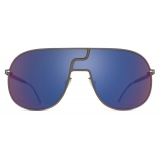 Mykita - Studio 12.1 - Mykita Studio - Shiny Graphite Infrared Flash - Metal Collection - Sunglasses - Mykita Eyewear