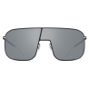 Mykita - Studio 12.2 - Mykita Studio - Nero Corvino Argento Flash - Metal Collection - Occhiali da Sole - Mykita Eyewear