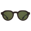 Mykita - Dia - Mykita Mylon - Ebony Brown Green - Mylon Collection - Sunglasses - Mykita Eyewear