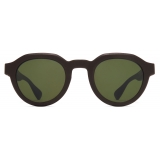 Mykita - Dia - Mykita Mylon - Ebony Brown Green - Mylon Collection - Sunglasses - Mykita Eyewear