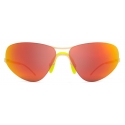 Mykita - Alpine - Mykita 032c - Glossy Gold Orange Flash - Metal Collection - Sunglasses - Mykita Eyewear