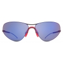 Mykita - Alpine - Mykita 032c - Grafite Viola Flash - Metal Collection - Occhiali da Sole - Mykita Eyewear