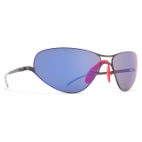 Mykita - Alpine - Mykita 032c - Grafite Viola Flash - Metal Collection - Occhiali da Sole - Mykita Eyewear