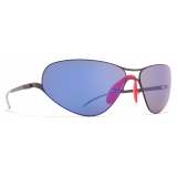 Mykita - Alpine - Mykita 032c - Graphite Violet Flash - Metal Collection - Sunglasses - Mykita Eyewear