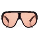 Tom Ford - Photochromatic Rellen Sunglasses - Mask Sunglasses - Black Brown - Sunglasses - Tom Ford Eyewear