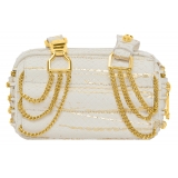 La Prima Luxury - Viaggiatrice Uno - Arena Bianca - Handbag - Luxury Exclusive Collection