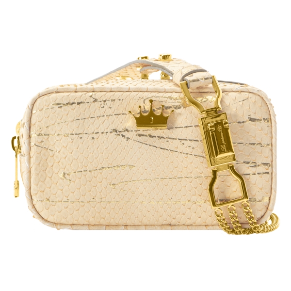 La Prima Luxury - Viaggiatrice Uno - Arena Sabbia - Handbag - Luxury Exclusive Collection