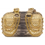 La Prima Luxury - Viaggiatrice Uno - Pepita Oro - Borsa - Luxury Exclusive Collection