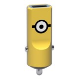 Tribe - Carl - Minions - Car Charger - Fast Car Charge - USB Charger - iPhone, iPad, Tablet, Samsung, Smartphone