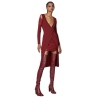 Patrizia Pepe - Cardigan con Dettaglio Cut-Out - Rosso - Pullover - Made in Italy - Luxury Exclusive Collection