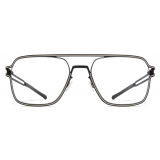 Mykita - Jalo - NO1 - Black Light Warm Grey - Metal Glasses - Optical Glasses - Mykita Eyewear