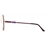 Cazal - Vintage 4312 - Legendary - Violet Rose Gold - Optical Glasses - Cazal Eyewear