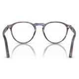 Persol - PO3286V - Striped Blue - Optical Glasses - Persol Eyewear