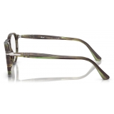 Persol - PO3286V - Striped Green - Optical Glasses - Persol Eyewear