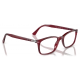 Persol - PO3189V - Rosso Trasparente - Occhiali da Vista - Persol Eyewear
