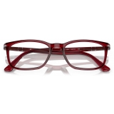 Persol - PO3189V - Transparent Red - Optical Glasses - Persol Eyewear